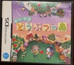 ＃DSソフト： おいでよ どうぶつの森 　ニンテンドーDS (ケースあり)