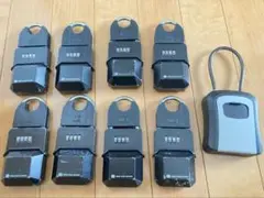 【中古まとめ売り】キーボックス ダイヤル式 キー収納 セキュリティボックス