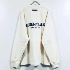 新品 FOG ESSENTIALS エッセンシャルズ ロンT メンズ クリーム