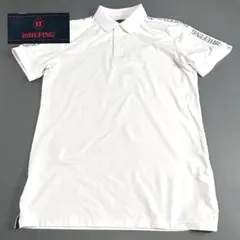 美品 ブリーフィング ゴルフ ポロシャツ L 白　メタリックロゴ メンズのサムネイル