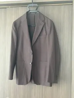 ユナイテッドアローズ　グリーンレーベル　ブラウンチェックジャケット44