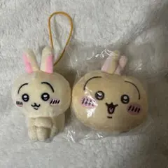 ちいかわ うさぎ ガチャガチャ フェイスマスコット ぬいぐるみ