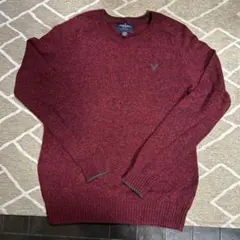 AmericanEagle アメリカンイーグル赤セーター XSサイズ