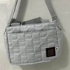 ハチワレ　キルティングバック