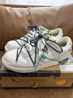 Off-White × Nike Dunk Low 1 OF 50 "20"のサムネイル