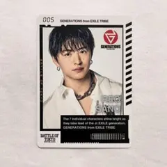 GENERATIONS 佐野玲於 BOT フォトカード