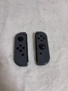 Nintendo Switch Joy-Con グレー 左右セット（ジャンク）
