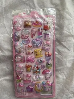 ハローキティ 立体ぷっくりシール