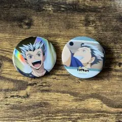 ハイキュー!! 木兎光太郎 (ぼくとこうたろう) ピンバッジ 2個セット
