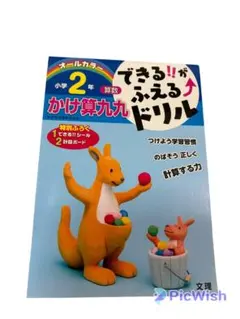 早い者勝ち！お値下げ【未使用】できるふえるドリル　2年生　かけ算九九