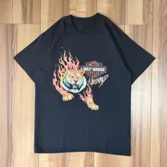 【超希少】90s Harley-Davidsonタイガーフレイム リプリントのサムネイル