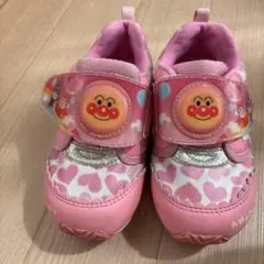 アンパンマン スニーカー 16cm ピンク