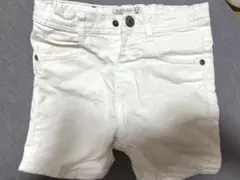 ZARA BABY 白デニム 半ズボン