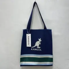 KANGOL カンゴール ニットトートバッグ 298 ネイビー