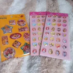 ライオンキングウォーターシールとプリンセスストーンシール3点セットSeria