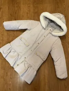 petit main ベージュ　コート(120cm)