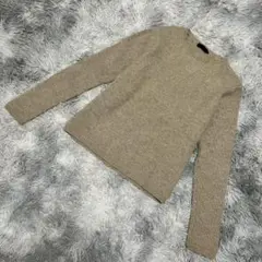 未使用級『COMME CA DU MODE』リブニットプルオーバー　セーター　S