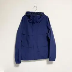 ユニクロ ウインドプルーフパーカ 68ブルー L