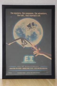 E.T.　ポスター　額付き