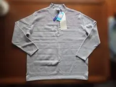 未使用　アッシュ・イデアル　セーター　Ｌサイズ　Ｌグレー