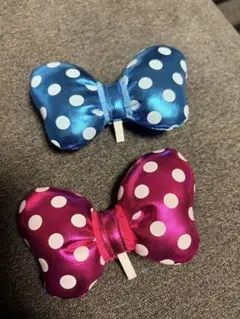 ミニーパルパルーザ　リボン　パッチン