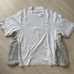 sacai サカイ ジップポケット Tシャツ ホワイト 1 - メルカリ