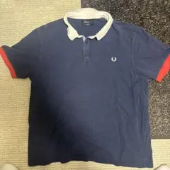 FRED PERRY ネイビー ポロシャツ XXL