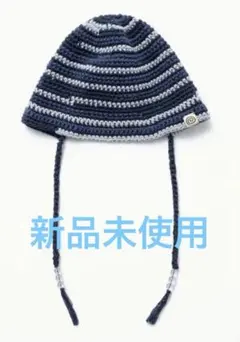 帽子 SOL soonerorlater Handknitted Border Hat SOL soonerorlater / HAND-KNITTED BORDER HAT / M