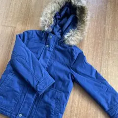【GAP KIDS】ファー付きダウンジャケット 120cm