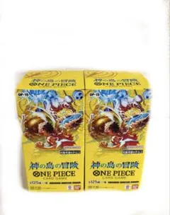 ONE PIECEカードゲーム 神の島の冒険 OP-15 2BOX テープ付き - メルカリ