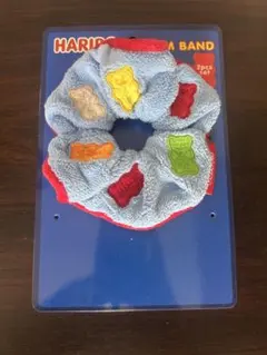 HARIBO GUMMI シュシュ　ブルーのサムネイル