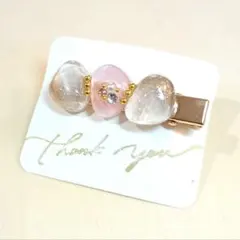 レジンヘアクリップ　☆おまとめ購入がお得☆