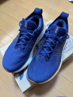 ASICS GEL-NIMBUS25 ネイビー ランニングシューズ