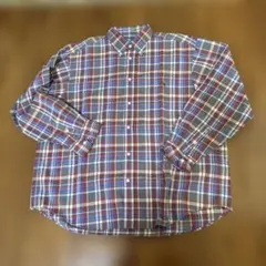 THE NORTH FACE チェック柄 長袖シャツ XL