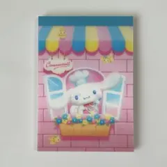 サンリオ　シナモン　シナモロール　3D メモ帳　メモ　メモ3D