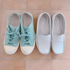 スニーカー 2足 S 22.5 まとめ売り