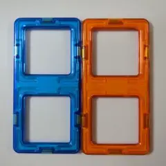 【正規品・刻印有】 MAGFORMERS 長方形 マグフォーマー 2枚