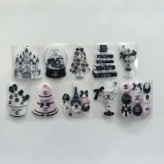 ロゴ　cc② アメステ　ロールシール　切り売り　1シート
