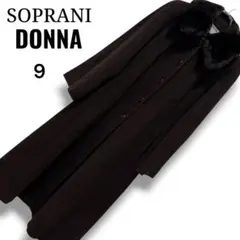 SOPRANI DONNA ソプラーニドンナ ロングコート ブラウン アンゴラ