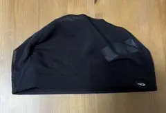 【美品】アルペン メッシュ水泳帽 54-59cm ブラック 黒