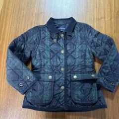 キッズ キルティングジャケット ネイビー・グリーン　ラルフローレン