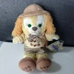 上海デイ二ーランドクッキー・アン ぬいぐるみバッジ ダッフルコート