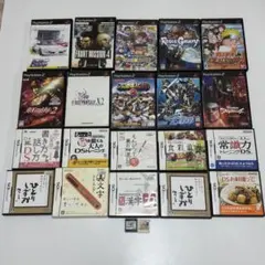 ゲームソフト 22本セット まとめ売り PS2 DS 3DS 勉強 FF 野球