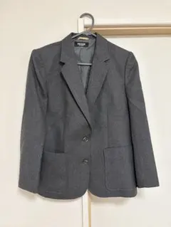 ジャケット　グレー　オフィスカジュアル　メンズ　L