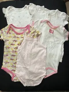 ボディスーツ ロンパース 肌着 5枚 まとめ売り