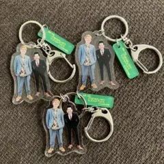 よしもと漫才劇場 マンゲキ 侍スライス アクリル キーホルダー 3点 セット