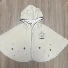 Tinkerbell フード付きポンチョ 90サイズ　ベビー　アウター