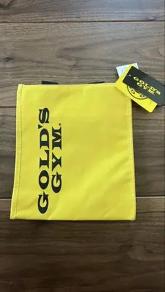 値下げ！　GOLD'S GYM トートバッグ　イエローのサムネイル