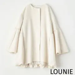 LOUNIE　ルーニィ　ジャガードバルーンアウター　サイズ38