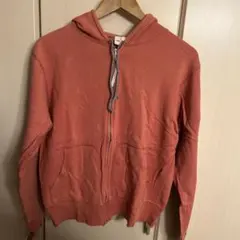 Two Moon オレンジ フルジップパーカー 40/42